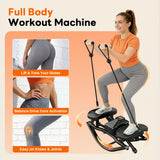 ERGOLIFE Rocking Stepper Side to Side for Home, Workout Machine Portable Compact Side-to-Side Rocker Steppers for Legs, Glutes, Abs
