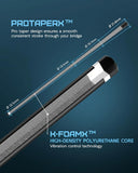 KONLLEN 2.0 Carbon Fiber Pool Cue Set, Low Deflection 12.5mm Tip
