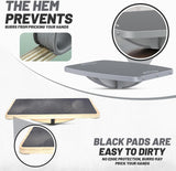 Advanced Wood Balance Board, 360 Degree Rotation and Tilt - Non-Slip 500 lbs Wobble Board for Standing Desk, Physical Therapy and Yoga Practice for Men, Women, Young and Old
