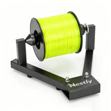Fishing Line Spooler for Large Spools, Holds Filler and Bulk spools, Portable line Winder Fishing line Spooler with Heavy-Duty Steel Construction, Foldable and Adjustable Tension, Fishing Gears Gifts