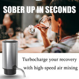 Rechargeable Electric Wine Opener Set, 4-in-1 Automatic Opener Kit with Aerator Pourer, Foil Cutter, Vacuum Pump and Stoppers - Ideal Gift for Mother's Day, Father's Day, Birthday and Anniversary
