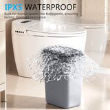 jinligogo 3Pack Bathroom Small Trash Can with Lid, 2.6 Gallon Touchless Automatic Garbage Can Slim Waterproof Motion Sensor Smart Trash Bin for Bedroom, Office