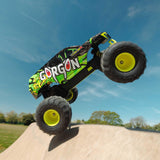 ARRMA RC Truck Gorgon 2 Wheel Drive MT1/10 RTR (Ready-to-Run with Battery and Charger Included) Smart 3300 7C S120 USB Yellow ARA3230ST1