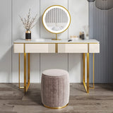Simple Makeup Desk Lamp for Dressing Table Small Family Room Modern Design Rock Board Freestanding Lighting Bedroom Elegant and Functional Lighting