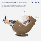 Nouhaus Orbit Massage Chair Full Body with Zero Gravity Recline
