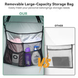 FIRINER Pop Up Camping Shower Tent, Portable Dressing Changing Tent Outdoor with Carry Bag for Beach & Hiking, 75” x 48”x 48”