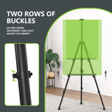 Easel Stand for Sign, 66" Easels Stand for Painting Heavy Duty, Portable Travel Easel for Display (2 Pack) Hemndic