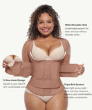 FeelinGirl 3 Belts Waist Cincher Corset for Women Colombiana Trainer Vest