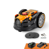 LawnMaster OcuMow™ VBRM601YCM MAX Perimeter Wire Free Robot Lawn Mower Cuts Small Lawns 2000-3500 Square Feet