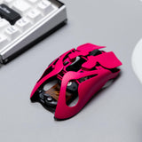 Angry miao AM Infinity Mouse .97 Wireless Gaming Mouse 47g Ultra-Light PAW3950 Sensor, 8K Dual Polling Rate 30,000 DPI, Claw & Fingertip Grip Optimized, 1.2s Hot-Swap Fast Charge, Tri-Mode Mouse Pink