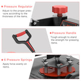 Heat Press Machine 5 in 1 Combo Heat Press 12 x 15 Inch Heat Transfer Machine 360-Degree Swing Away Digital Shirt Printing