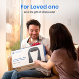 Cordless Neck Massager for Pain Relief Deep Tissue, Shiatsu Low Back Massager with Heat, Wireless Electric Shoulder Massager Etekcity