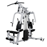 Body-Solid Multi-Station, Single Weight Stack Home Gym Machine, Arm & Leg Strength Training Functional Exercise Workout Station for Weight Lifting and Bodybuilding 310lbs. Black Weight Stack Body-Solid