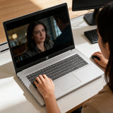 HP 17 Laptop, 17.3" FHD Display, 8GB DDR5 RAM, 512GB SSD, AMD Ryzen 5 Processor(Beats i7-1165G7, Up to 4.3GHz), Windows 11 Pro, Alpacatec Accessories, Silver, Video Editing Laptop