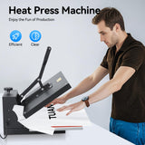 Large Size Heat Press Machine Digital T-Shirt Sublimation Transfer