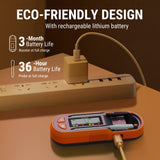 T 600ft Wireless Meat Thermometer with 2 Color-Coded Probes, Bluetooth Meat Thermometer with LCD-Enhanced Booster ThermoPro