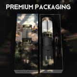 Telescopic Camping Lights, Rechargeable Camping Lights with Stand,12000mAh Collapsible Camping Lanterns, Magnetic Base Portable Flashlights IPX5 Waterproof for Camping,Hiking,Emergency Use