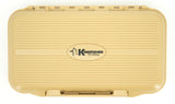 Kingfisher Waterproof Dry Fly Fishing Box with Leaf
