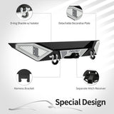 OEDRO Front Rear Bumper Combo Fits for 07-18 Jeep Wrangler JK JKU Unlimited
