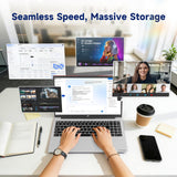 NIMO 15.6" FHD Student Laptop, Quad-Core(Beats i3, up to 3.6GHz), 8GB RAM 256GB SSD, Computer with 65W PD Fast Charging, Backlit Keyboard, Fingerprint, Wi-Fi 6, for College Study and Business Home