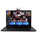 NIMO 15.6 Light Gaming-Creator-Laptop, 8-Core AMD R7-8745HS 16GB RAM 1TB SSD (Beat i7 1360P up to 4.9GHz) Radeon 780M, FHD 100W Fast PD for Video Editing, AI Tasks & Remote Streaming, 2-Yr Warrany