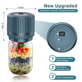 M12 Auto Stop Electric Mason Jar Vacuum Sealer - 2026 Upgrade Smart Jar Vacuum Sealer for Mason Jars with Wide and Regular 2500mAh Battery Portable Mason Jar Sealer Machine Kit