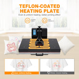 Heat Press Machine 1800W – Multifunctional Digital Industrial T-Shirt Sublimation Printer