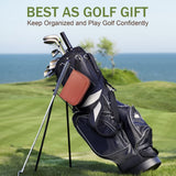 Jiskan Golf Gifts for Men and Women, Golf Accessories Set with Hi-End Case, Golf Balls, Rangefinder & Lots More.