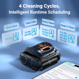 (2026 Upgrade) WINNY POOL CLEANER C1 for Inground & Above Ground Pool, 4-in-1 Wall & Waterline Cleaning up to 1,614 Sq.ft, 150 Mins Runtime, APP Control, Smart Navigation & Weekly Custom Plan