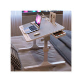 60×40cm Foldable Lap Desk, Portable Bed Tray Table for Laptop Work & Movies