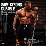 Resistance Bands with Handles, 225lb Exercise Bands for Working Out, Fitness Bands, Workout Bands with Door Anchor and Ankle Straps, Physical Therapy, Yoga
