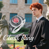 Oseew 2027 Men Custom Pattern Graduation Ring Gift Style2