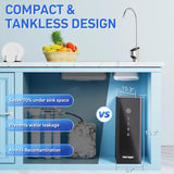 Vortopt DR2 1000GPD Tankless RO Water Filter System