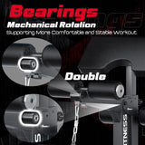 KeppiFitness Adjustable Weight Bench, Bench3000 MAX Heavy Duty Workout Bench Press with Leg Extension and Preacher Pad for Home Gym Fitness, Flat Incline Decline Sit Up Bench Keppi Fitness