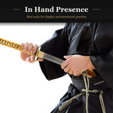 Plum Blossom Katana, 1045 Carbon Steel Hand Forged Full Tang Japanese Sword