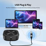 TOALLIN Conference Speaker and Microphone, USB Speakerphone
