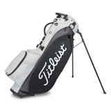 Titleist Players 5 Gray/Graphite/Black Golf Stand Bag with Premium Double Strap, 5-way Top Cuff, and External Drink Sleeves Titleist