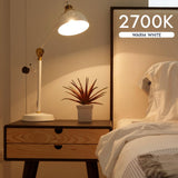 LUXRITE A19 LED Light Bulb 100 Watt Equivalent, 2700K Warm White, 1500LM, Non-Dimmable, Standard LED Light Bulbs, 12.5W, E26 Base, Enclosed Fixture Rated, Damp Rated, ETL Listed (96 Pack)