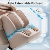 MassaMAX 2026 4D Massage Chair, Full Body Recliner with OTA Cloud Tech, Deep Yoga Stretch, 27 Auto Modes, 55" SL Track, APP & AI Voice Control, Auto Footrest, Zero Gravity, and Heating for Relaxation