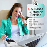 2054A-LAN Ethernet Network Shipping Label Printer for Windows Mac Chromebook iPhone & Android Arkscan