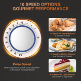 Stand Mixer 10-Speed 5QT Kitchen Electric Mixer, Tilt-Head Food Mixer with Dough Hook Mini angel