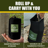 Camping Portable Double & Single Hammock with Tree Straps, Camping Gear for Outside Hiking Camping Beach Backpack Travel OLALACOZY