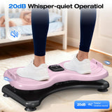 Silent Waist Twist Machine, Anti-Slip Twister Exercise Board with Stable Base, Waist Twisting Disc for Safe Ab Workout and Foot Massage