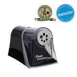 Evolution Axis Heavy Duty Classroom Pencil Sharpener, Black and Silver Westcott