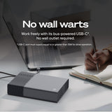 Seagate One Touch 24TB External Hard Drive Desktop HDD - USB-C Compatible with Most Windows and macOS