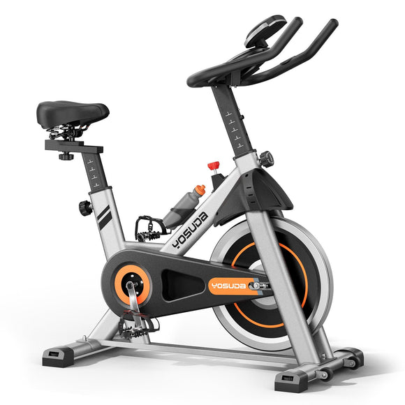 YOSUDA Indoor Cycling Bike Stationary Bike - 2023 Version-Cycle Bike with Tablet Mount & Comfortable Seat Cushion YOSUDA