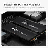 Beelink SER5 MAX Mini PC, Ryzen 7 7735HS 24GB LPDDR5+500G NVMe M.2 SSD
