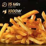 2.1Qt Small Air Fryer - Compact Digital Mini Airfryer with 7-in-1 Presets, 98% Less Oil, Adjustable Temperature & Timer