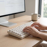 Yoidesu 75% Wireless Mechanical Keyboard Hot Swappable RGB (White)