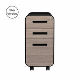 Laura Davidson Furniture Stockpile Slim 3-Drawer Mobile File Cabinet